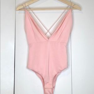 AKIRA Pink Body Suit
